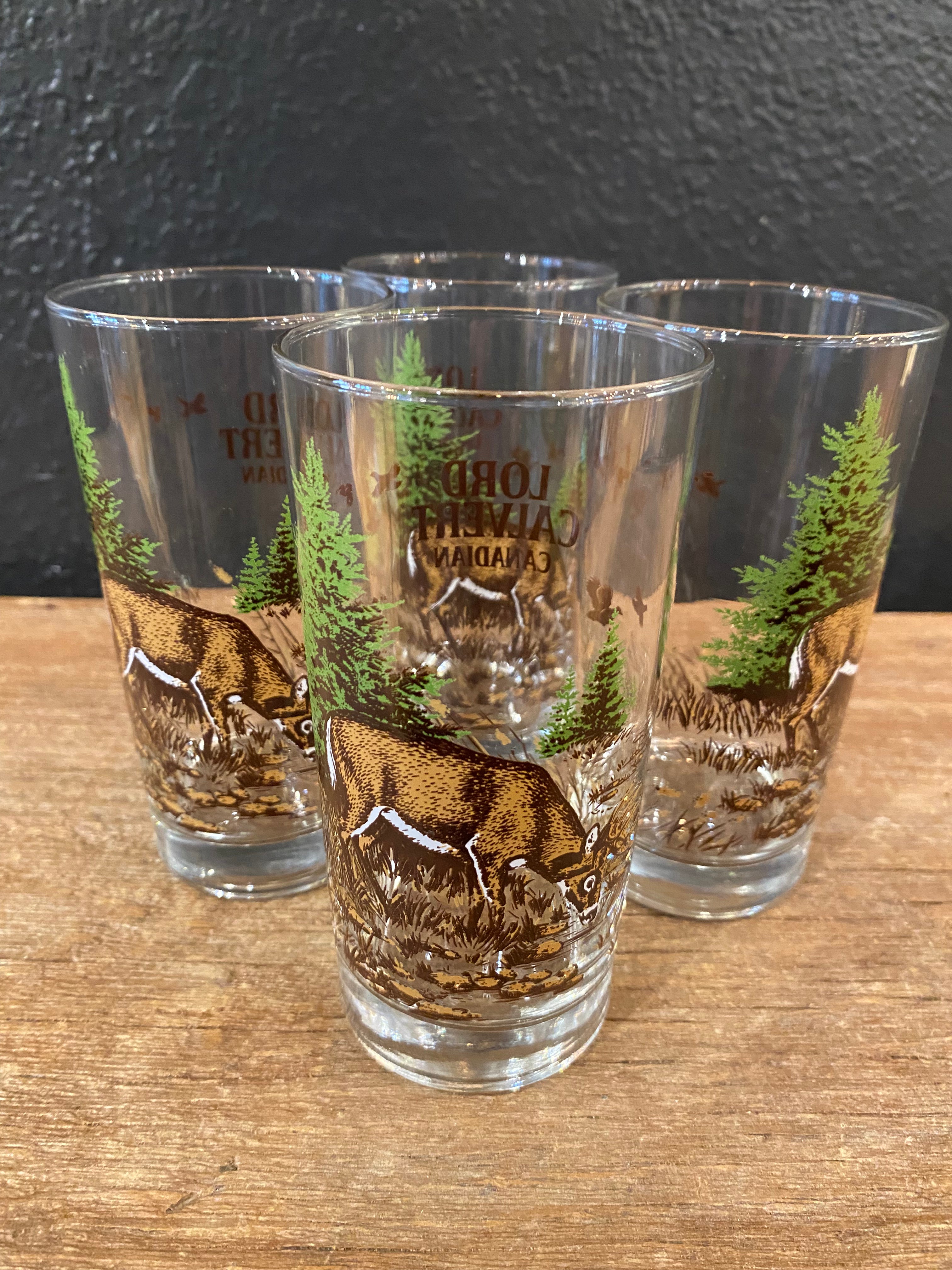 Lord Calvert Canadian Highball Glasses