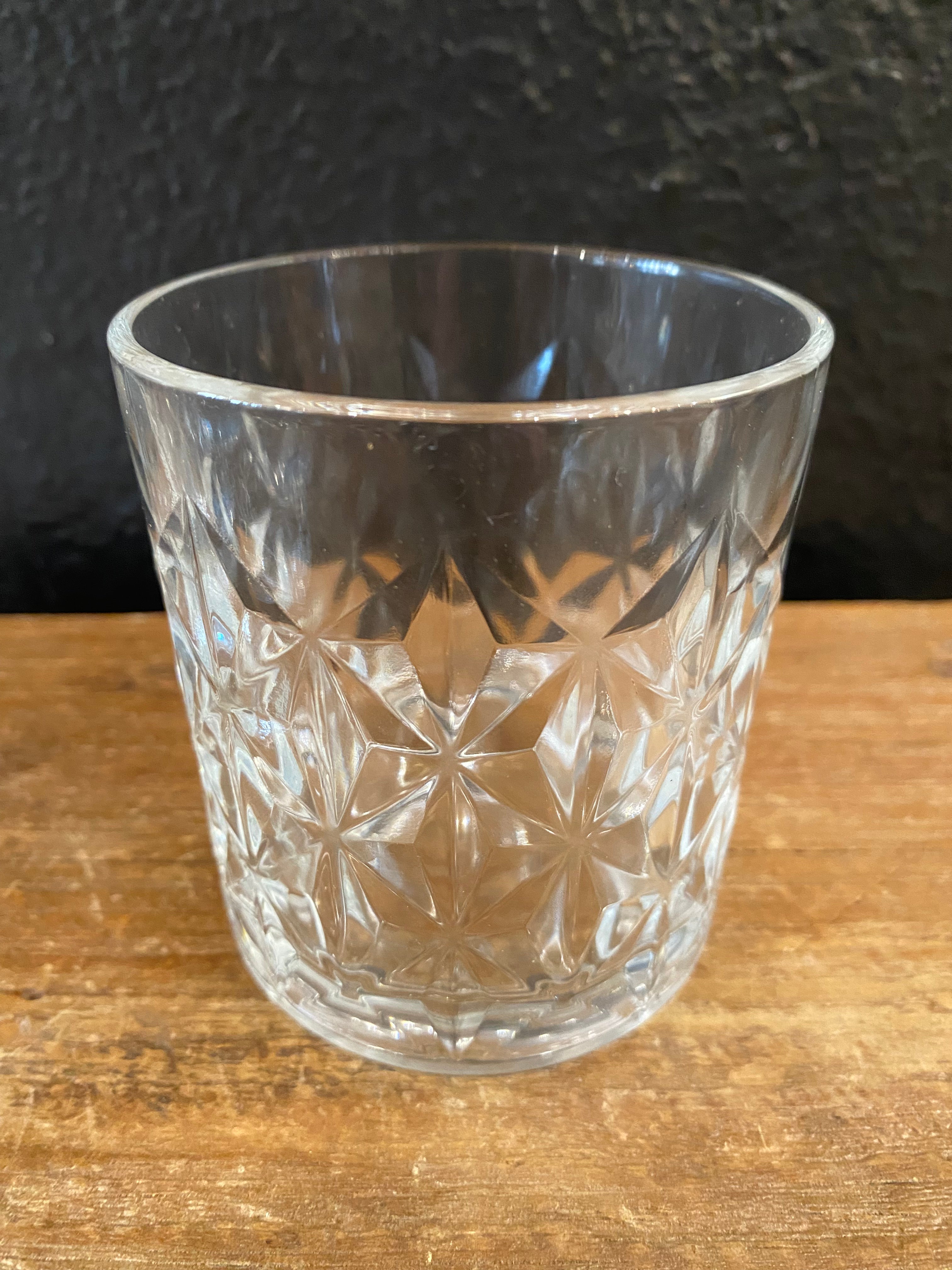 Cut-Glass Brookstone Rocks Glasses | Set of 4