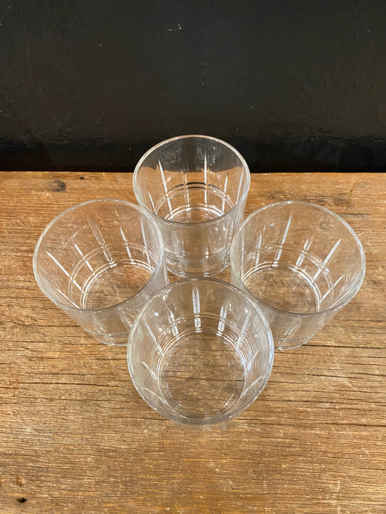 Striped Pattern Rocks Glasses | Set Of Four