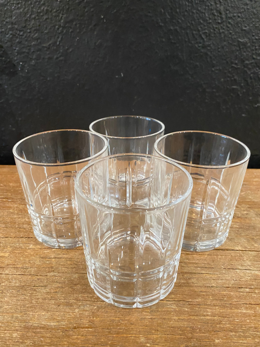 Striped Pattern Rocks Glasses | Set Of Four