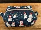 Holiday Hand Sewn Zippered Pouch