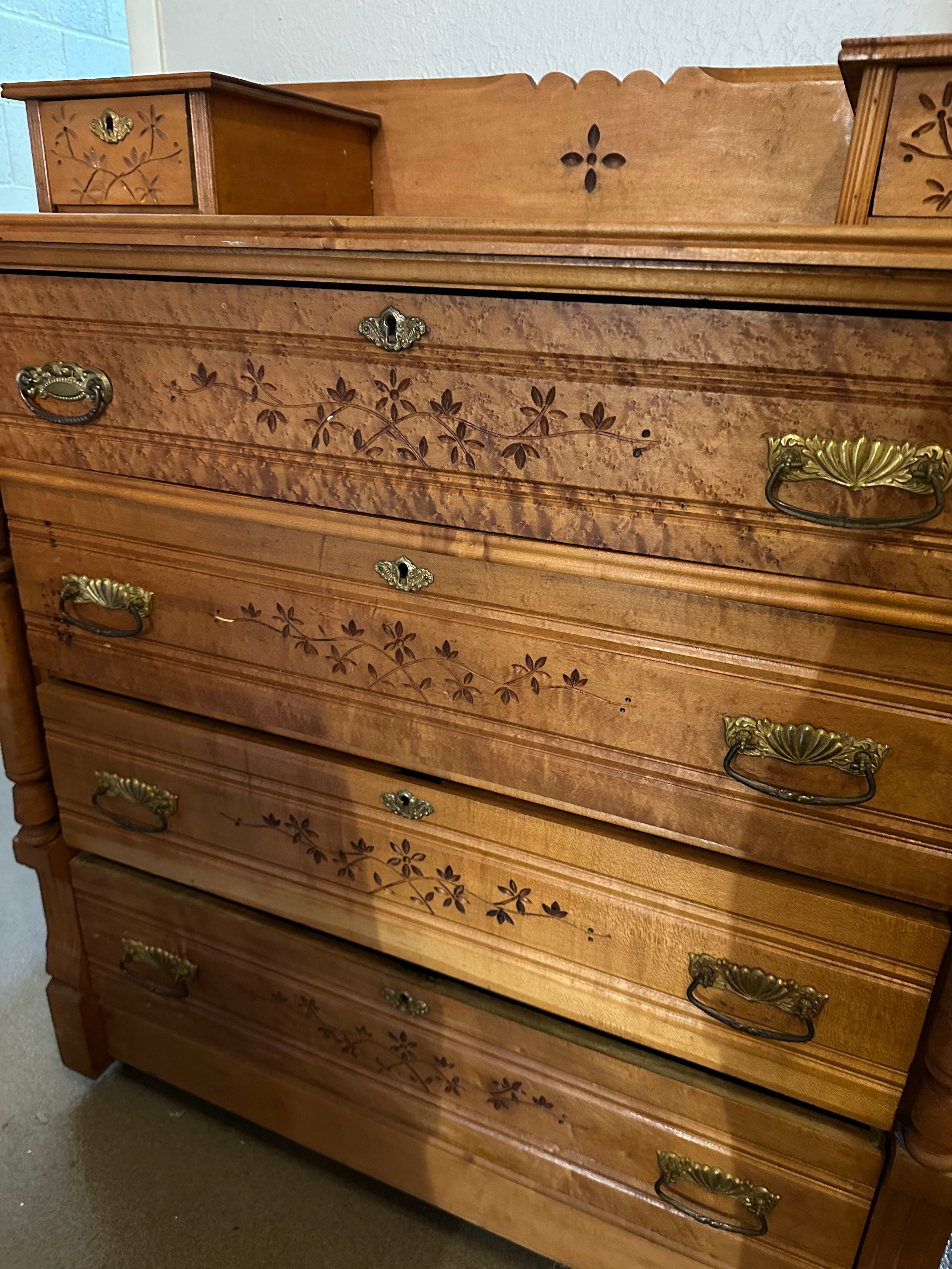 Antique EastLake Dresser