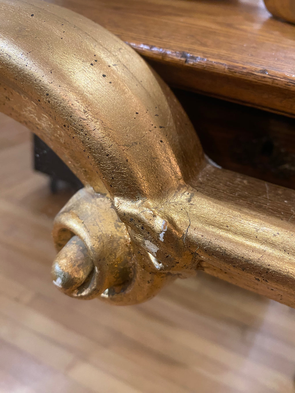 Gold Mirror By Ethan Allen