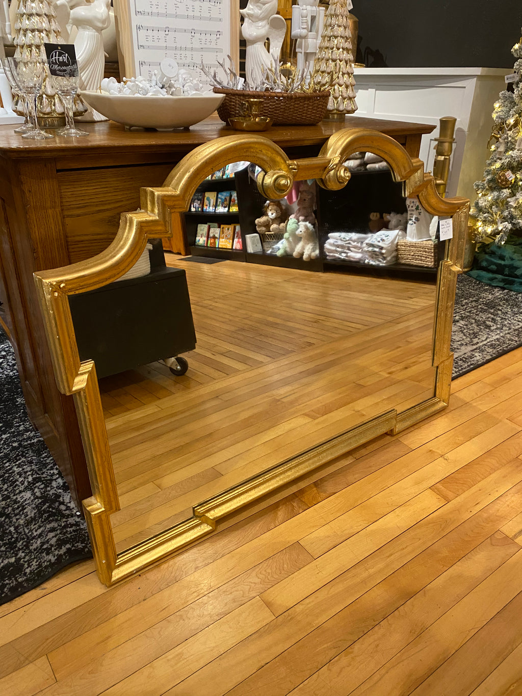 Gold Mirror By Ethan Allen
