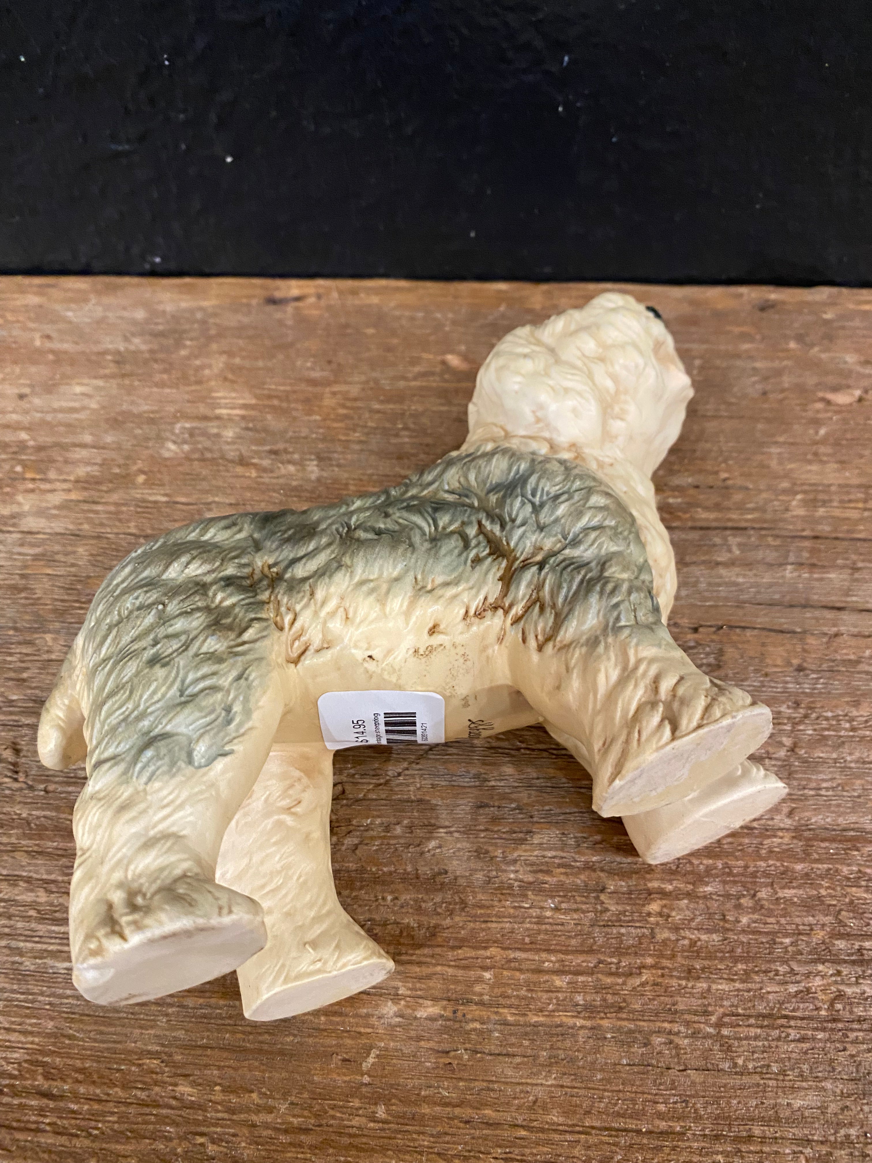 Vintage Sheepdog Figurine