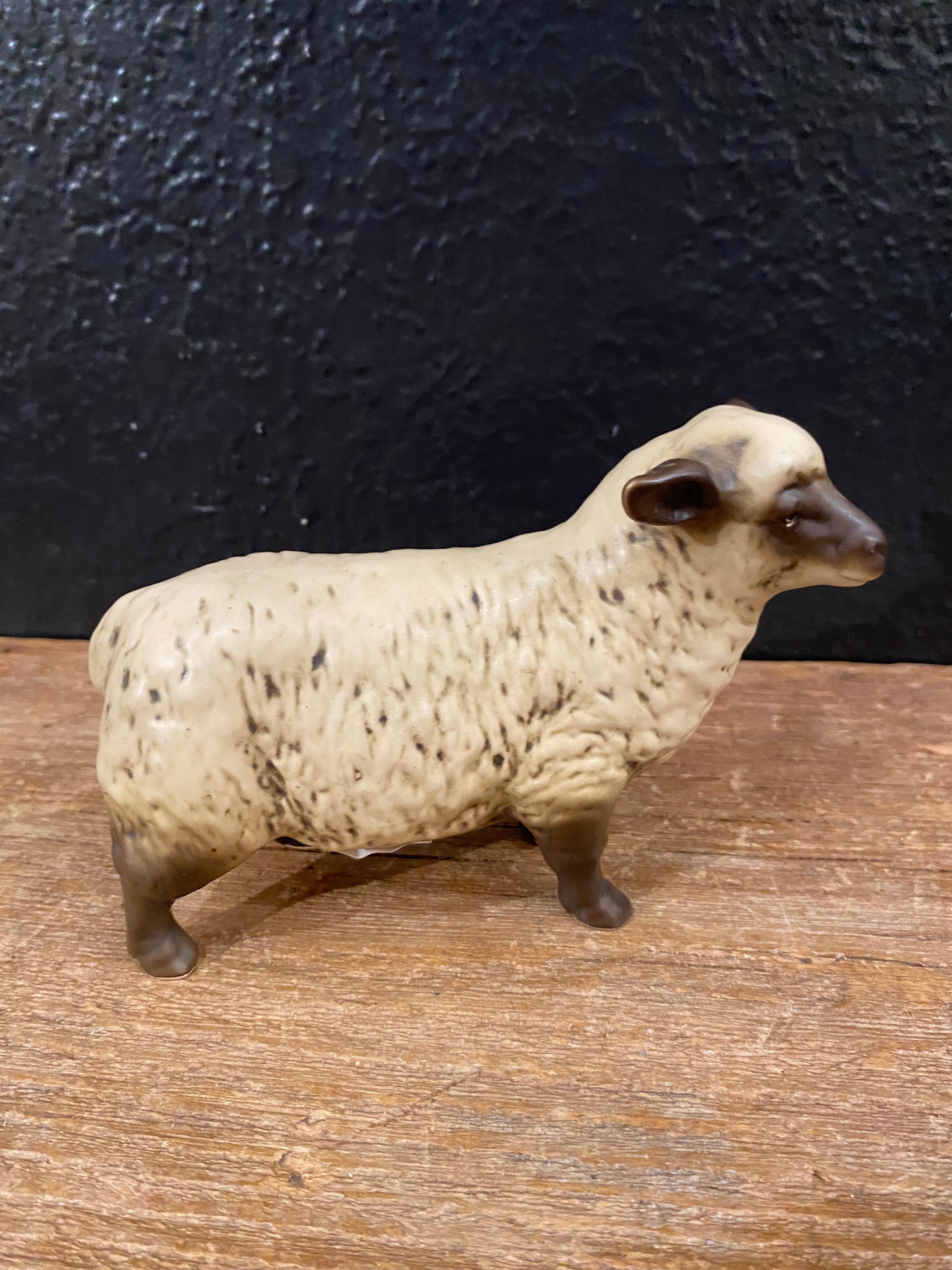 Vintage Sheep Figurine