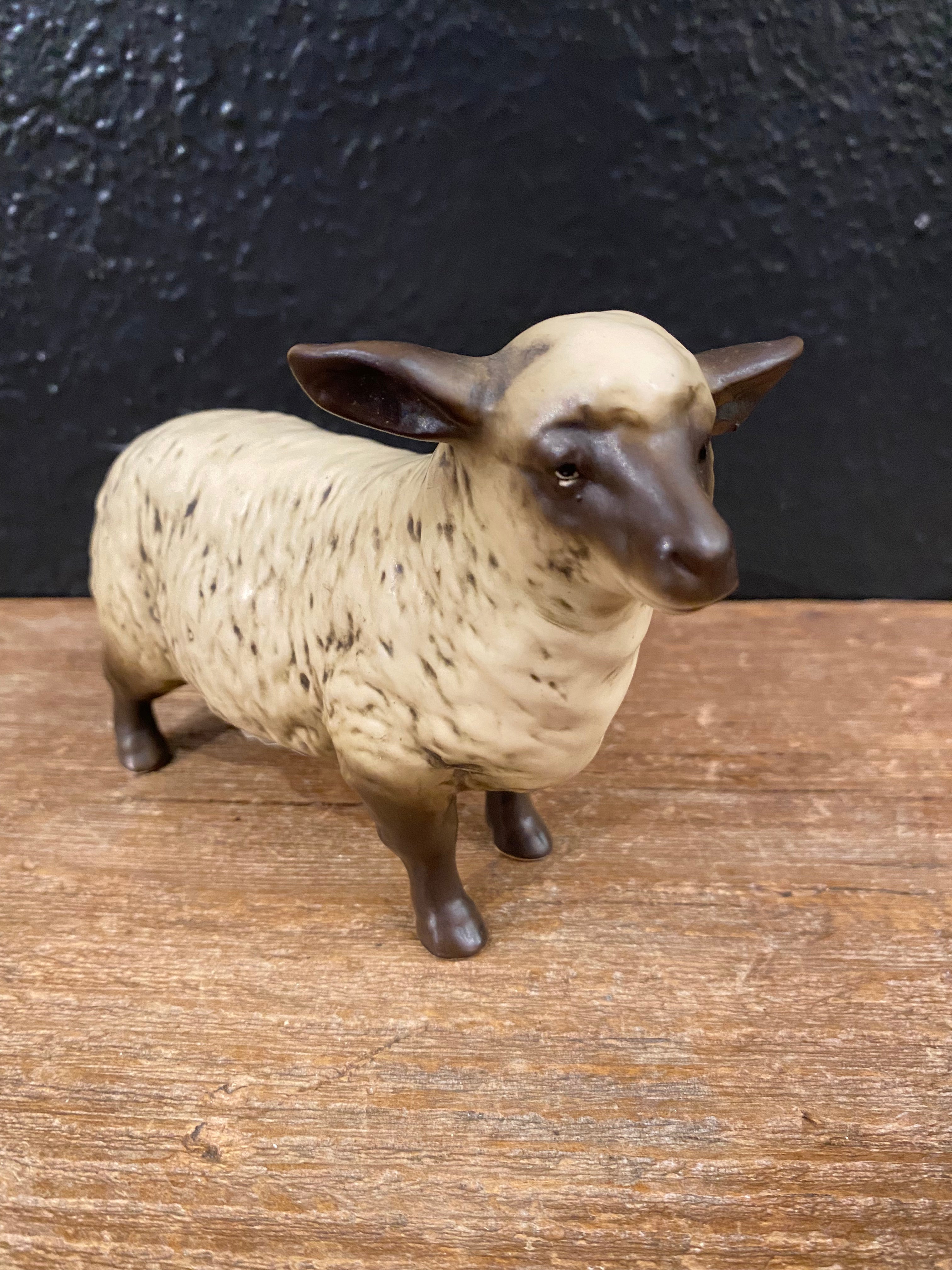 Vintage Sheep Figurine