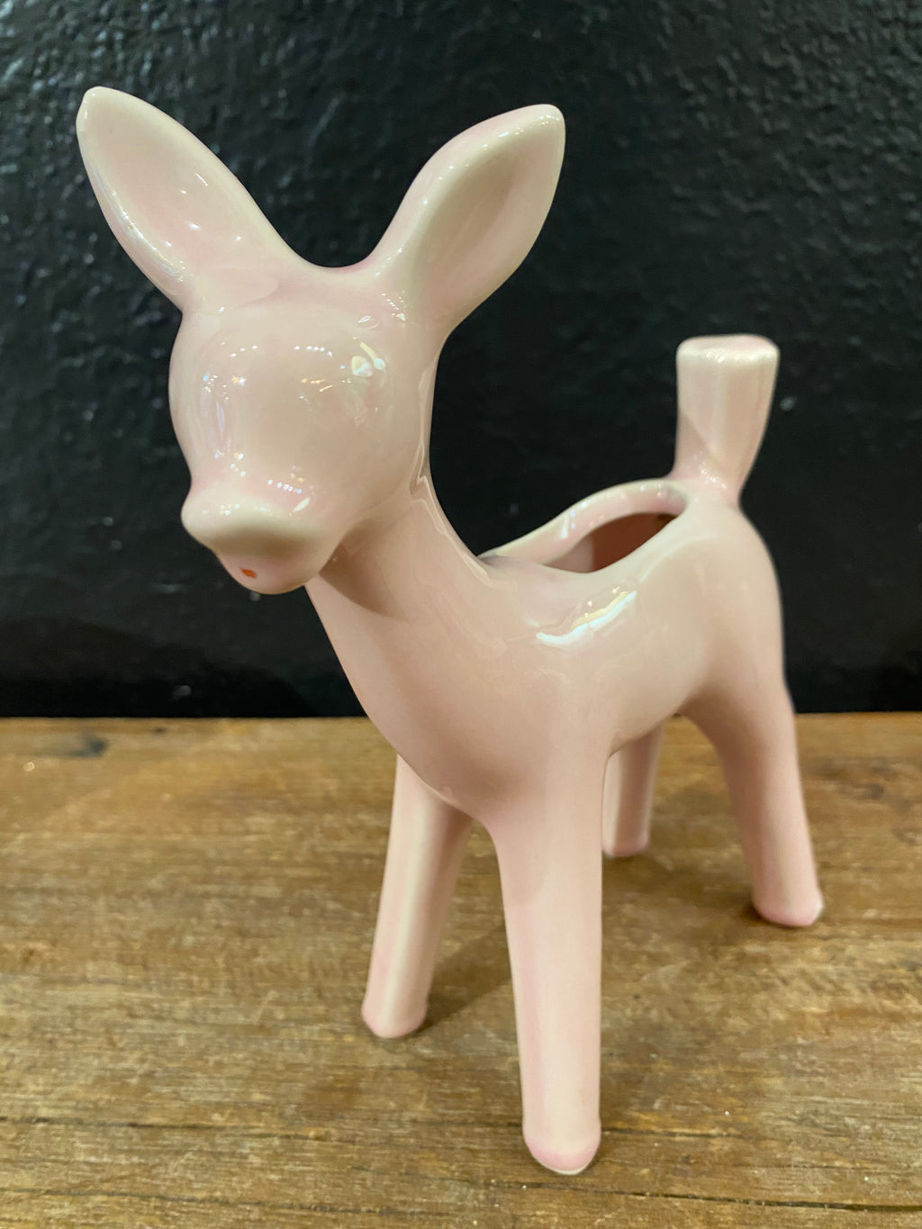 MCM Pottery Deer Planter