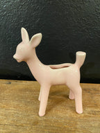 MCM Pottery Deer Planter