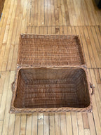 Vintage Wicker Trunk