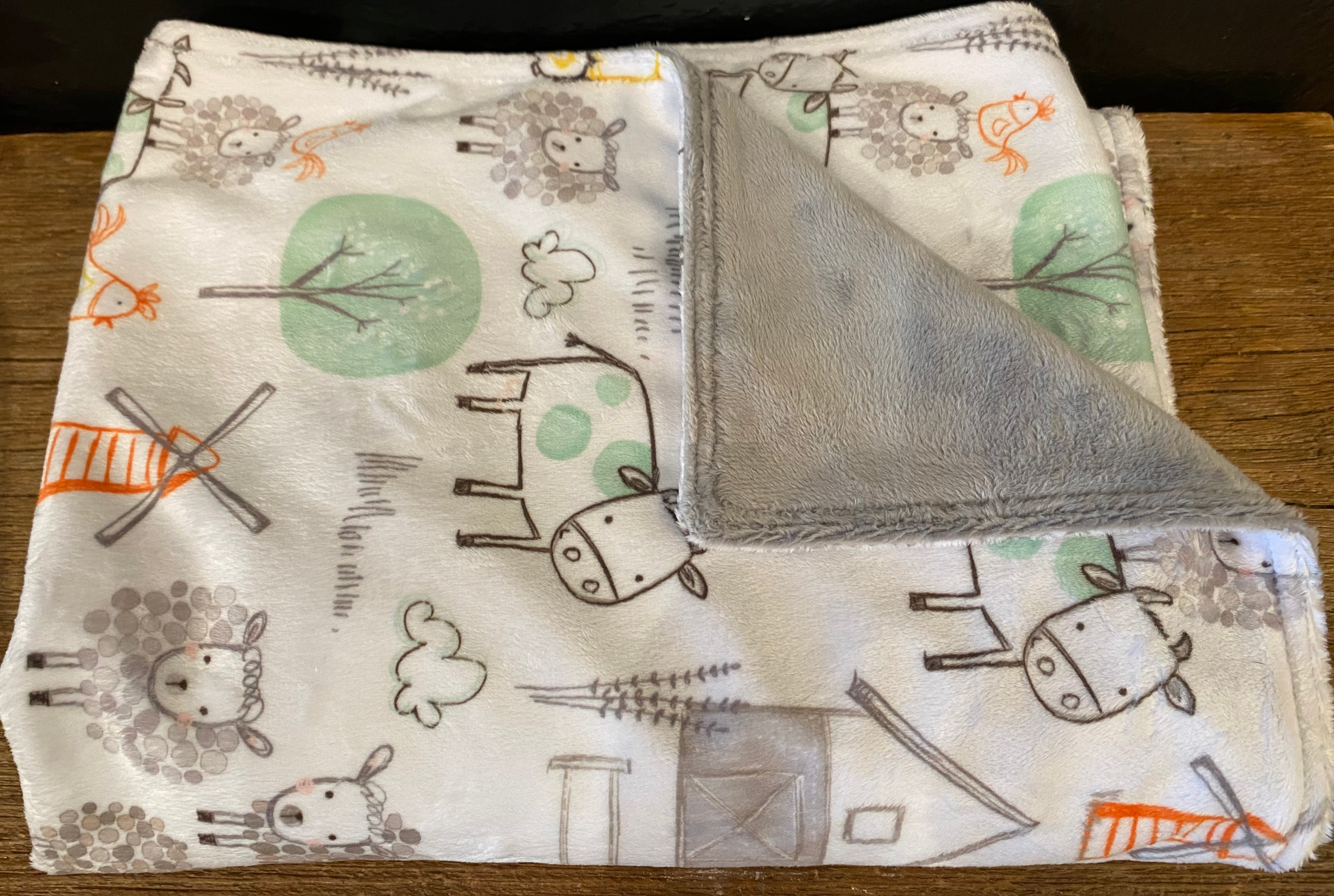 Hand Sewn Baby Blanket