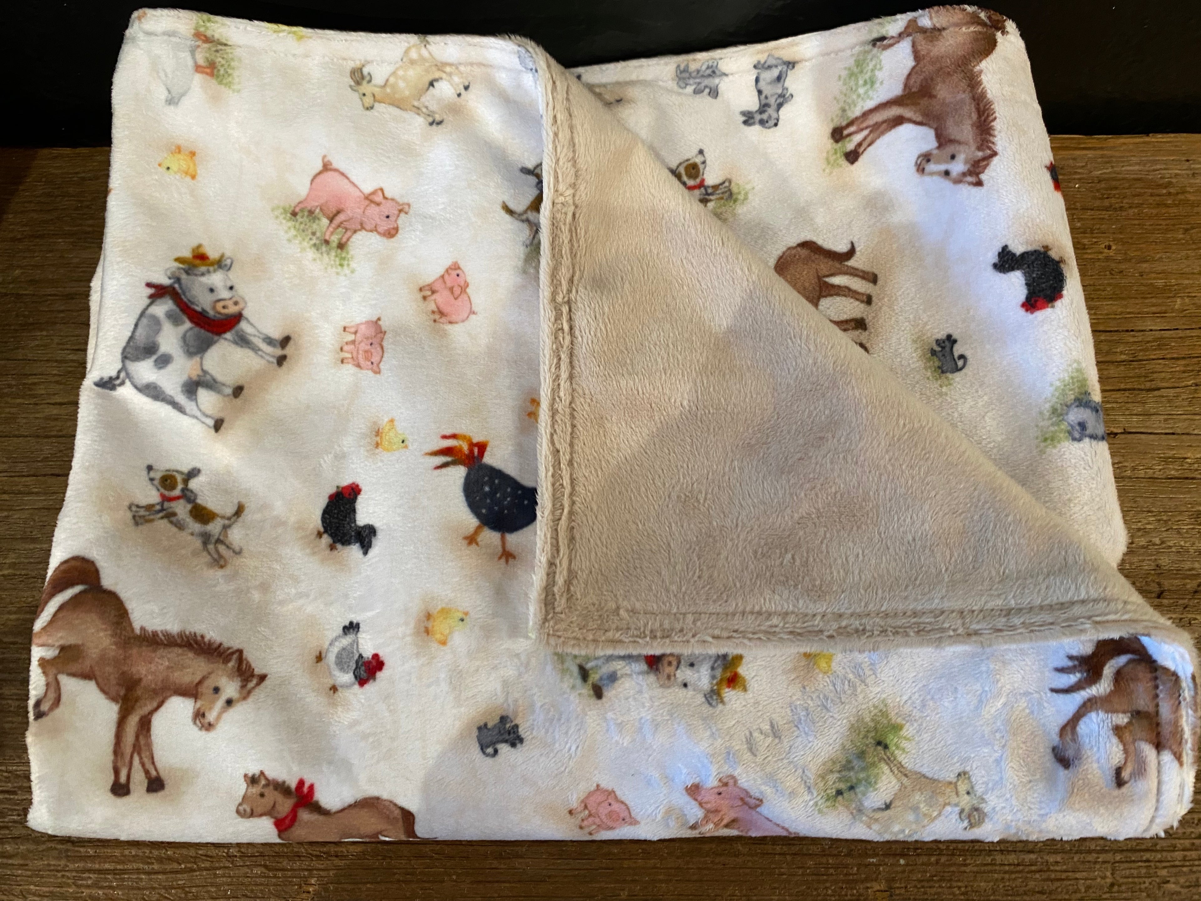 Hand Sewn Baby Blanket