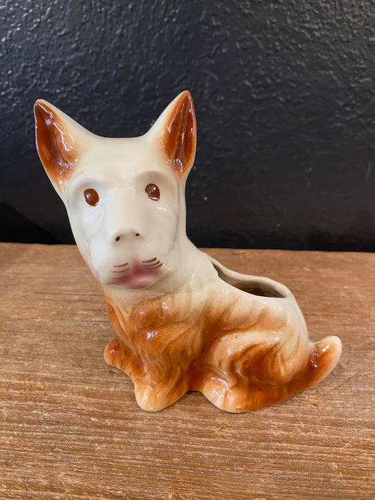 Scottie Dog Planter