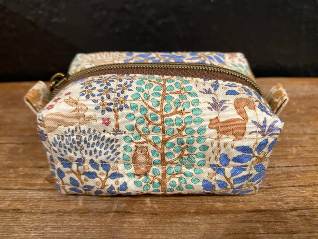 Hand Sewn Zippered Pouch