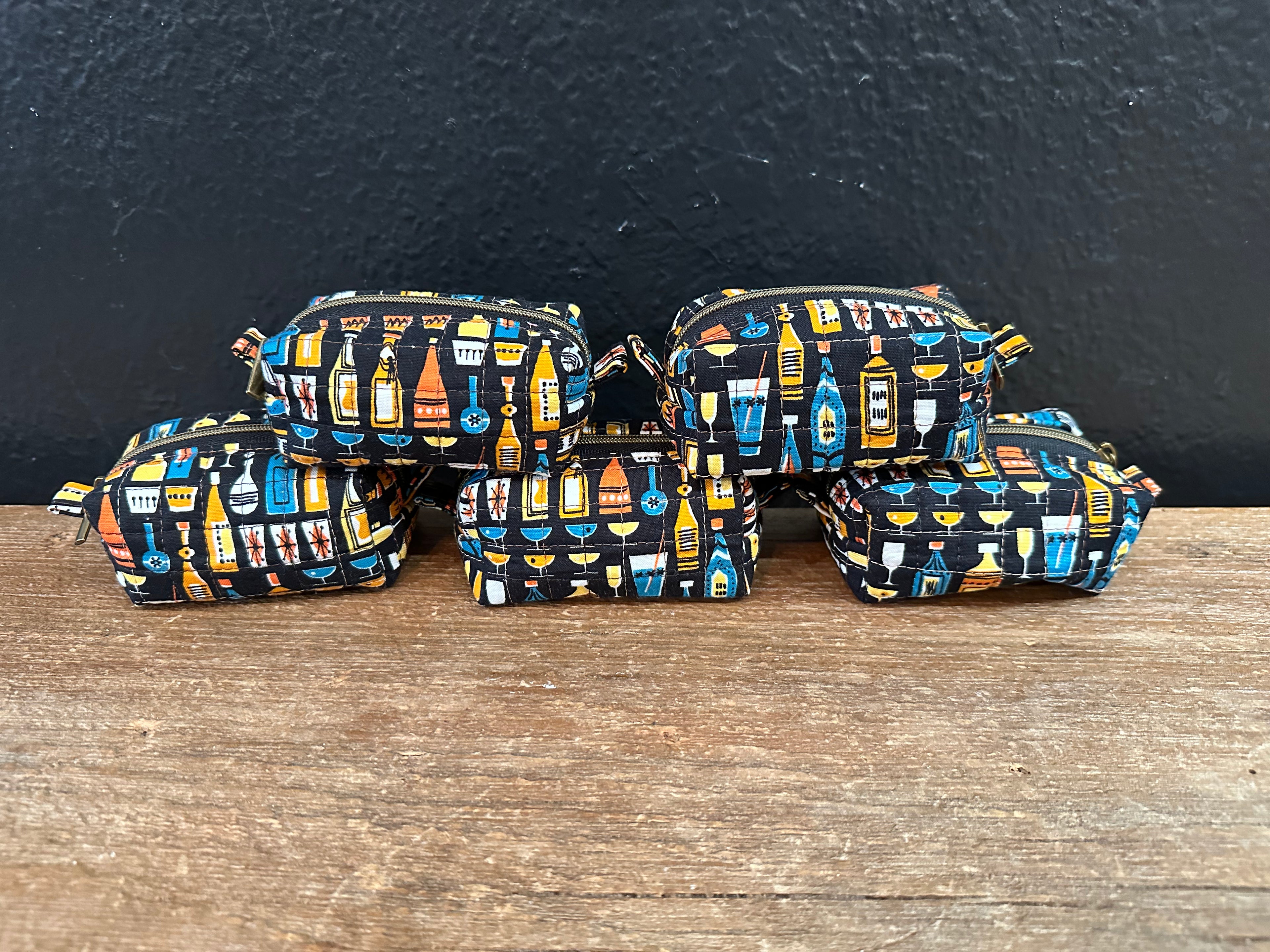 Hand Sewn Zippered Pouch