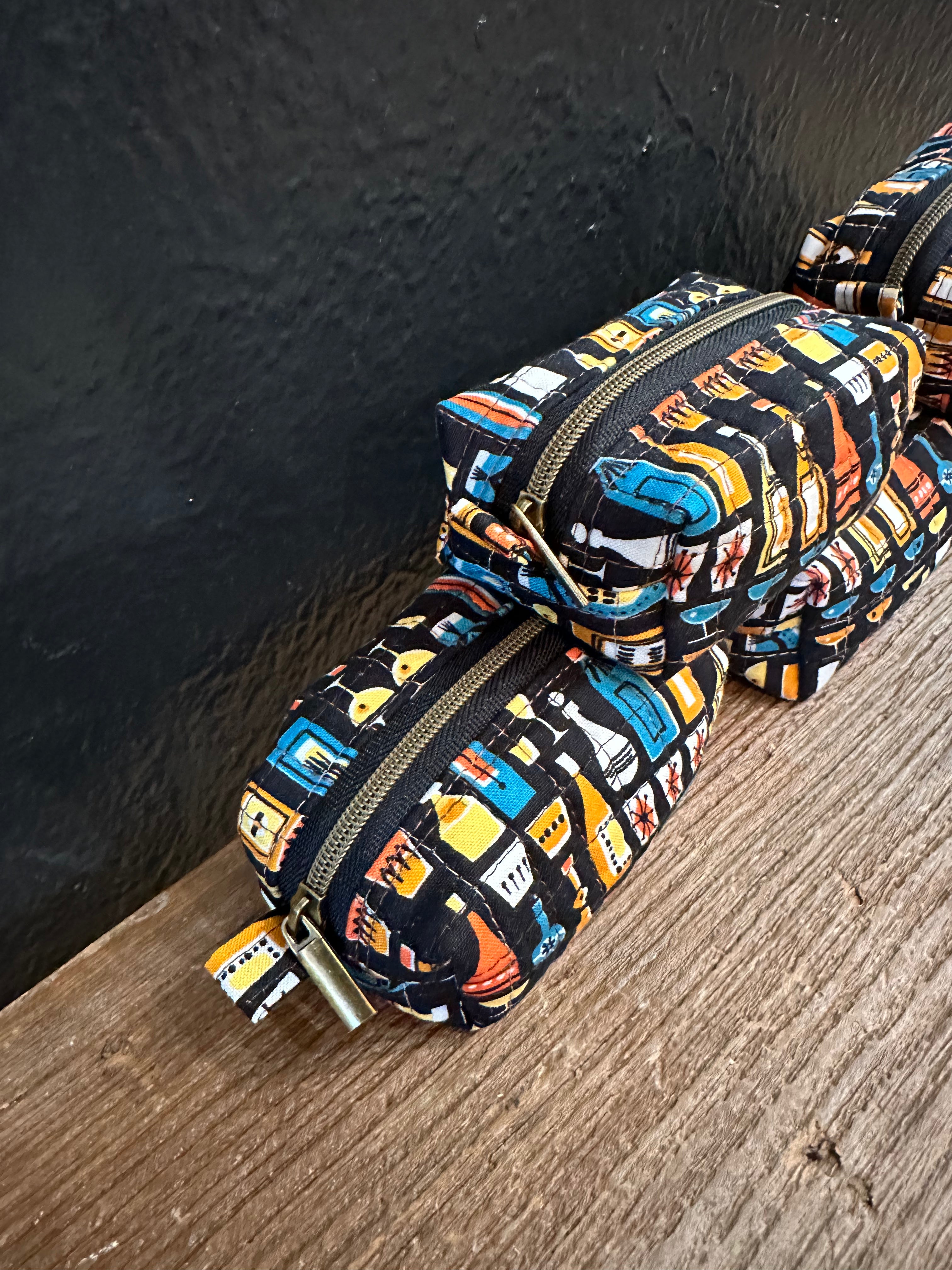 Hand Sewn Zippered Pouch