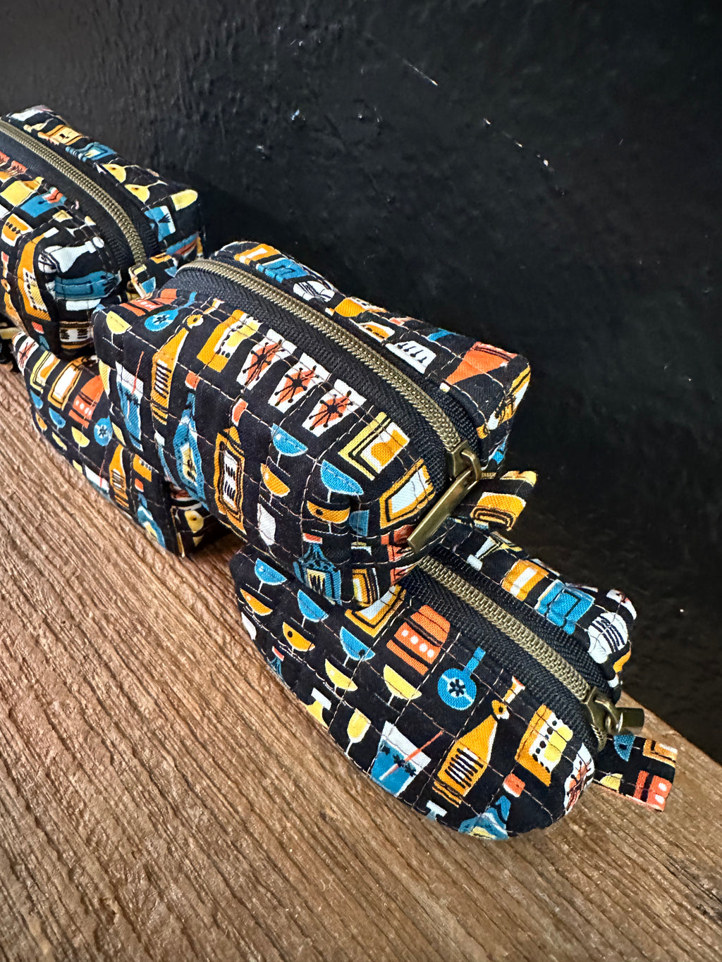 Hand Sewn Zippered Pouch