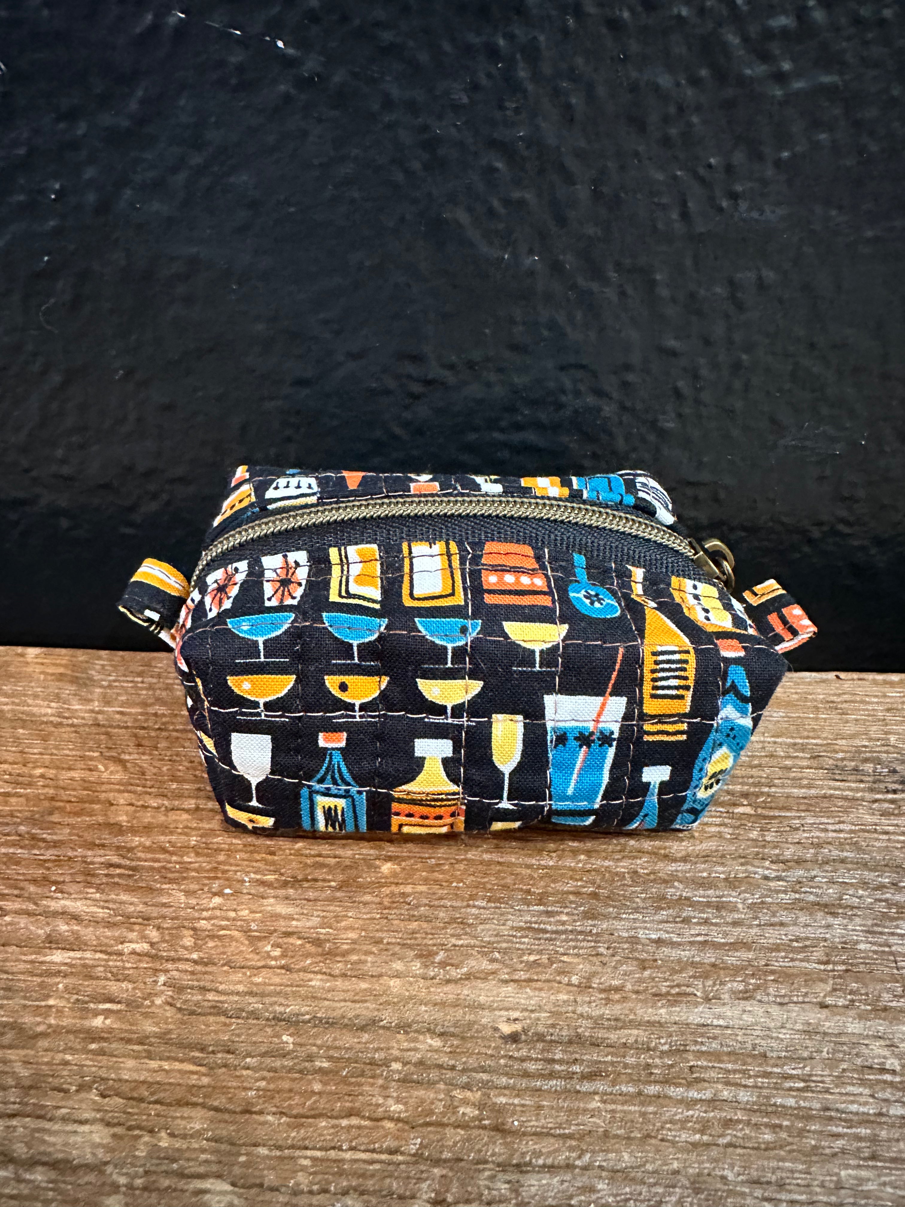 Hand Sewn Zippered Pouch