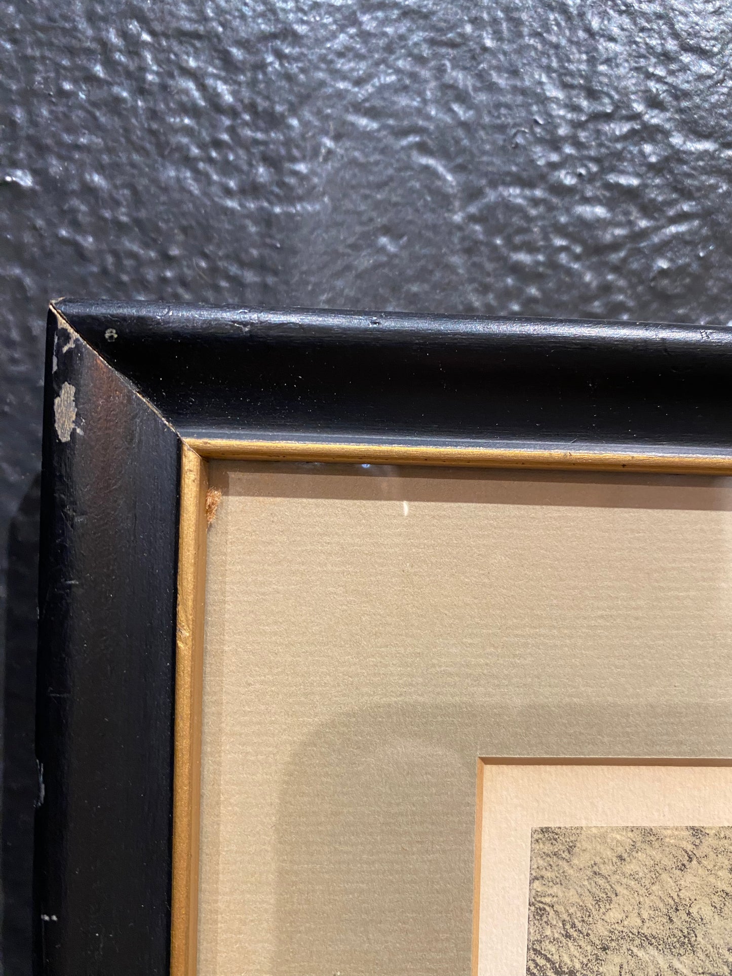 Antique Andrew Jackson Lithograph Silhouette Picture