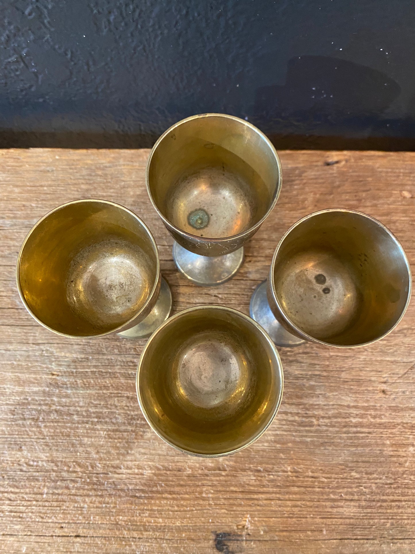 Brass Goblets