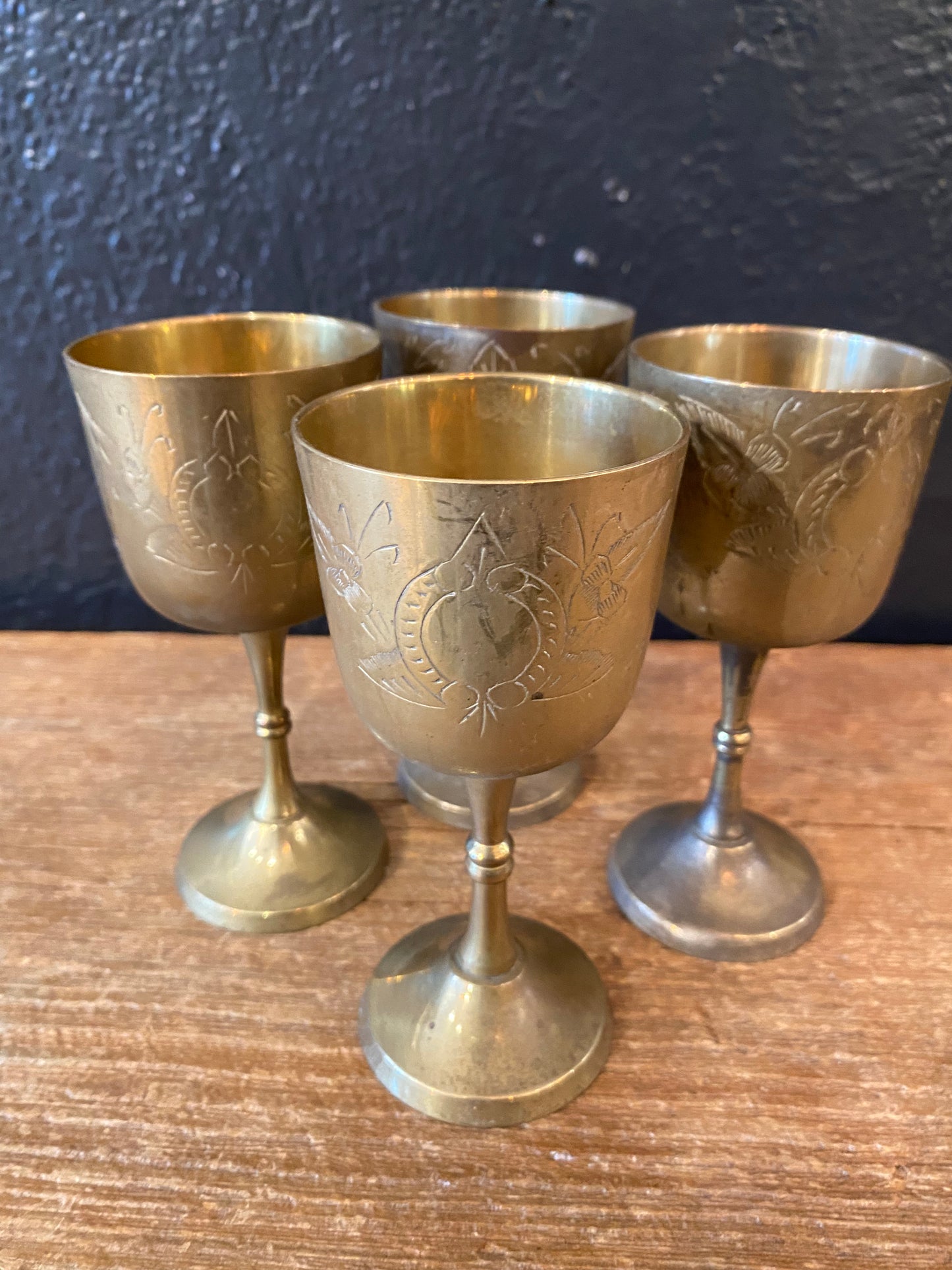 Brass Goblets