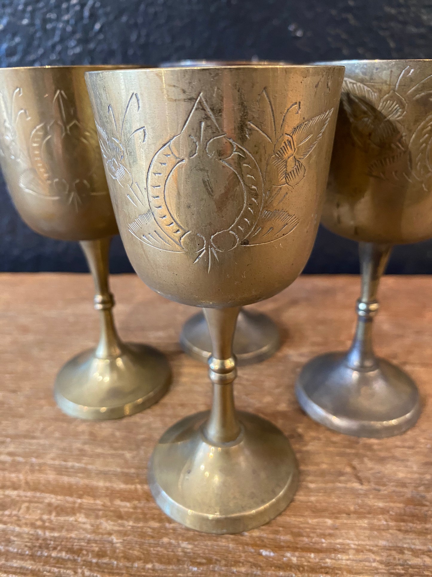 Brass Goblets
