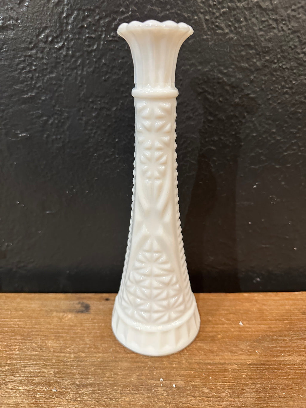 Anchor Hocking Milk Glass Vase