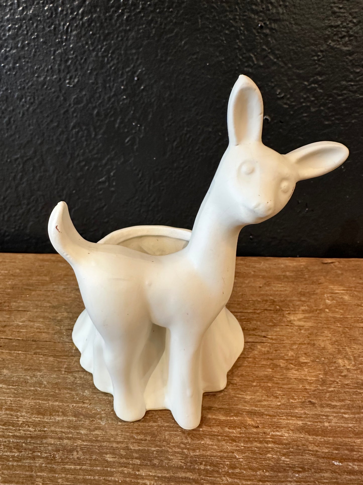 Vintage MCM Deer Planter