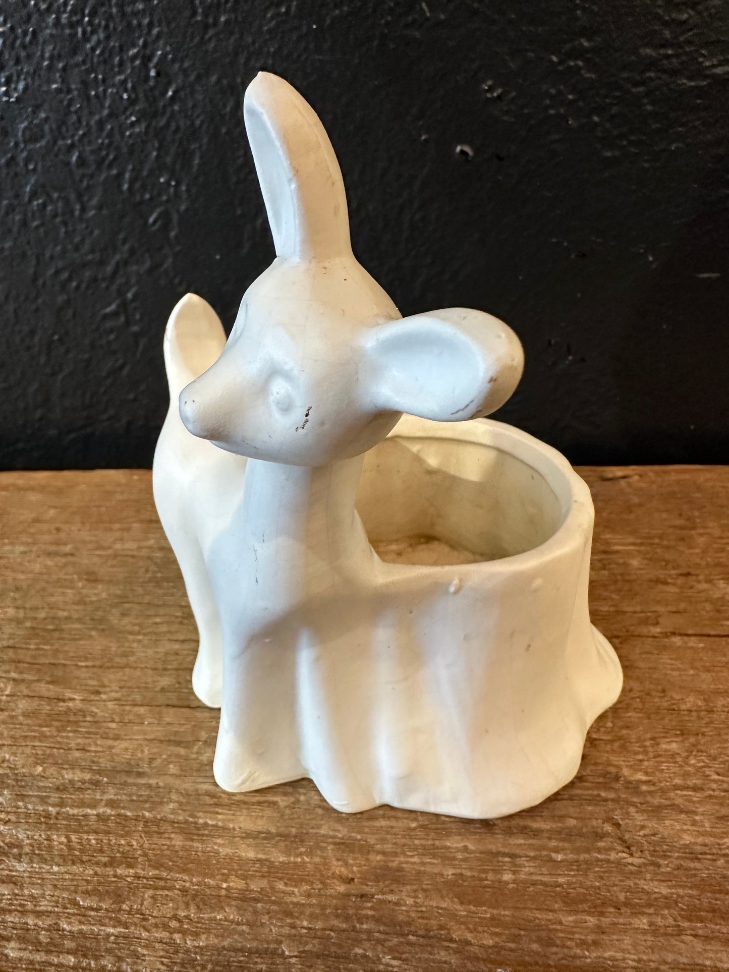 Vintage MCM Deer Planter