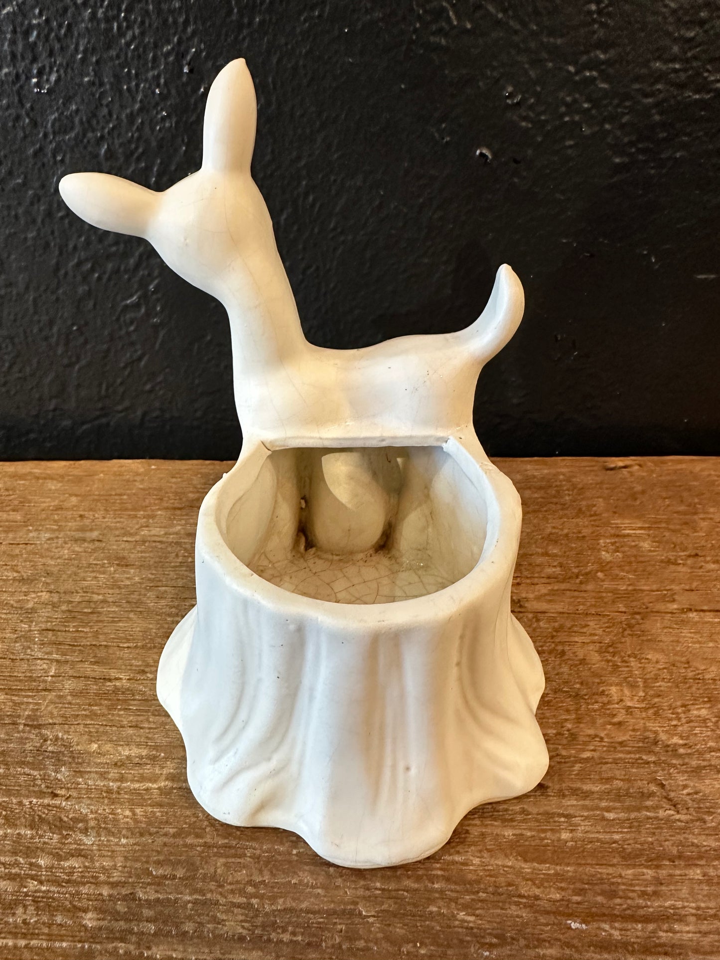 Vintage MCM Deer Planter