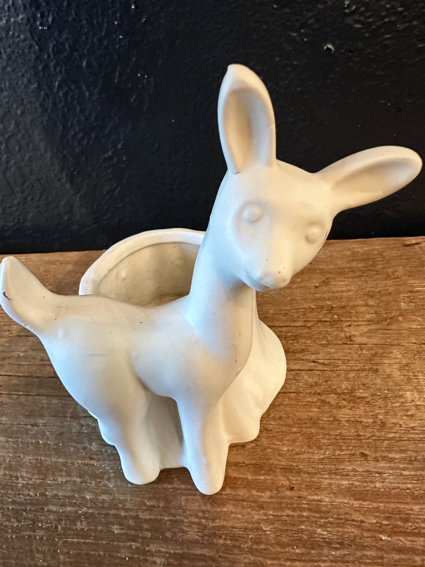 Vintage MCM Deer Planter