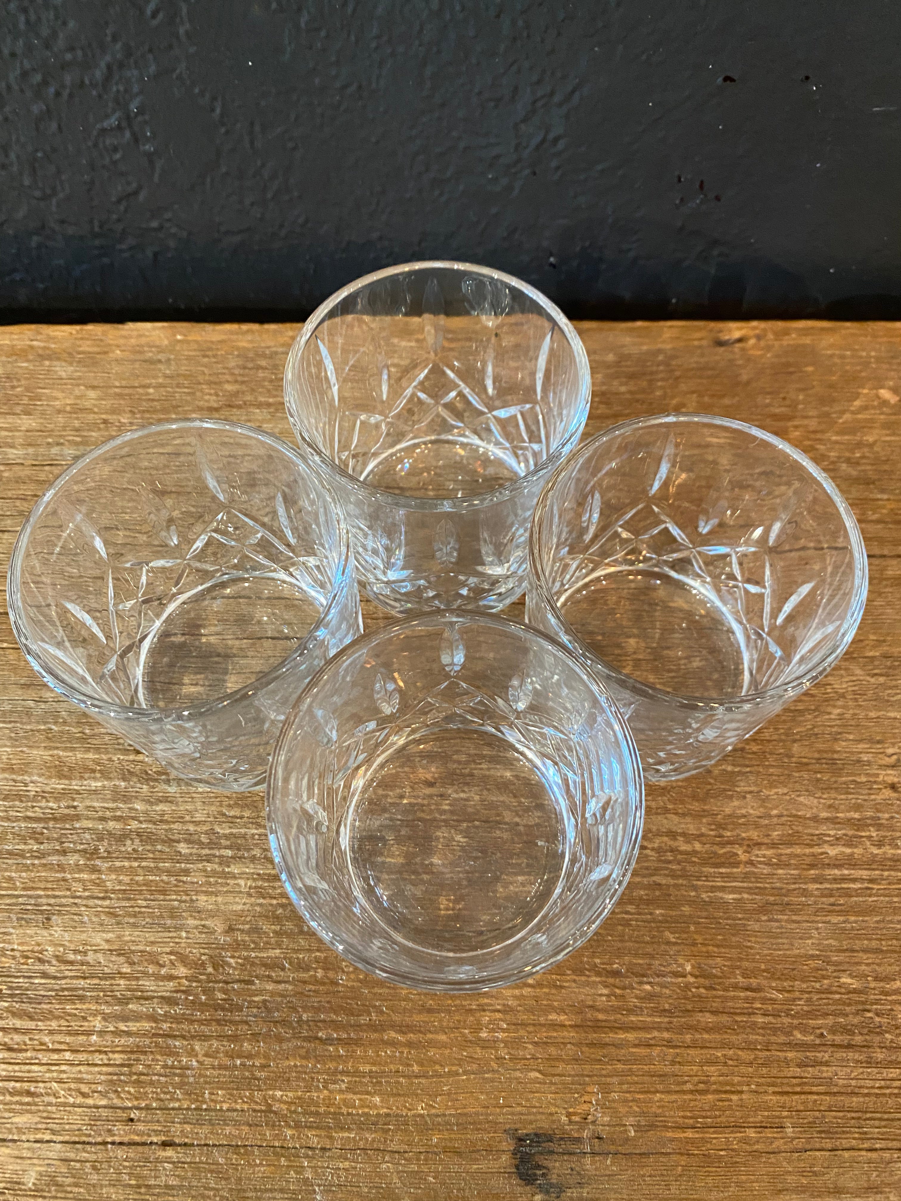 Old Fashioned Glasses | Set Of Four