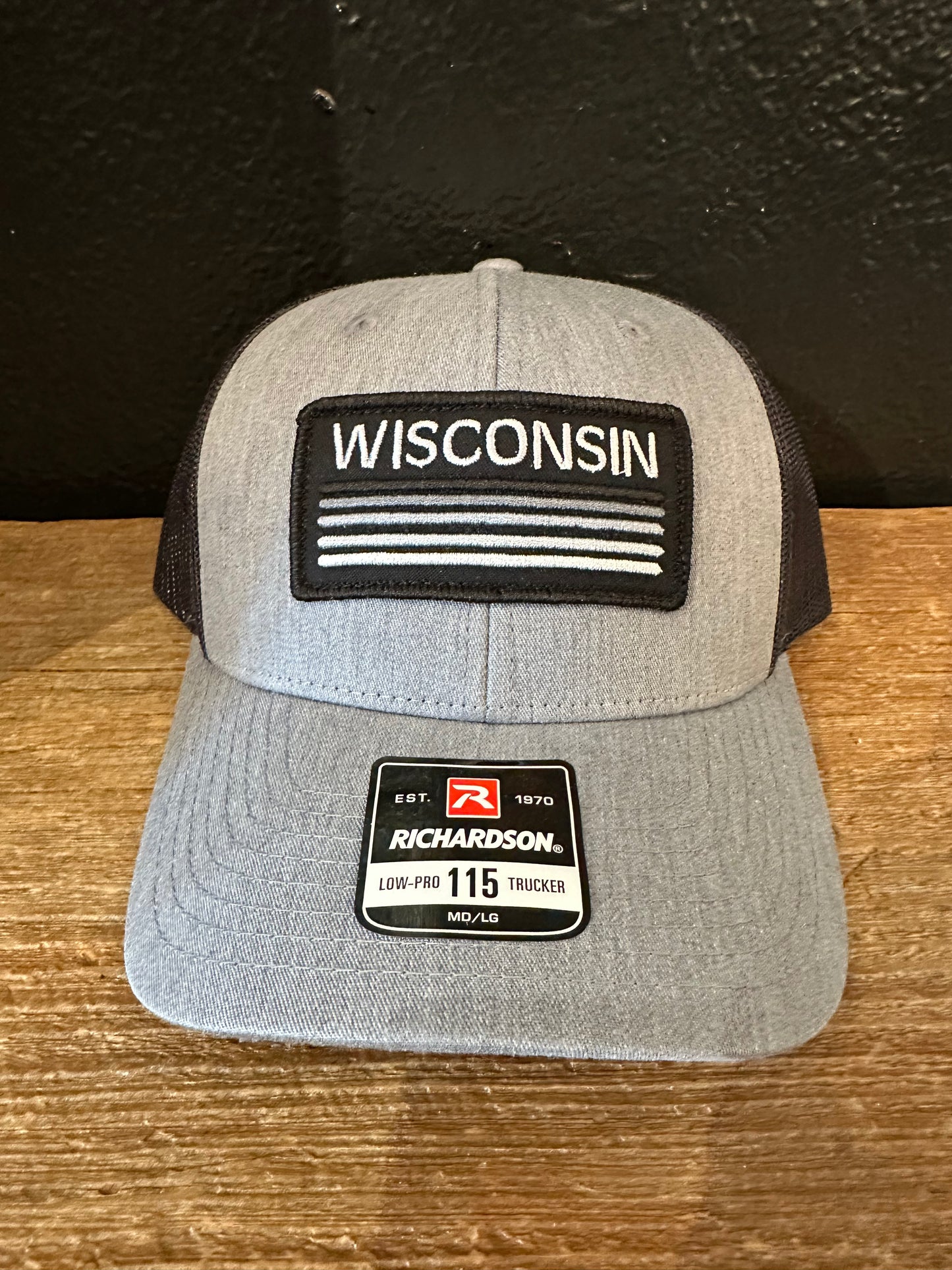 Wisconsin Patch Trucker Hat