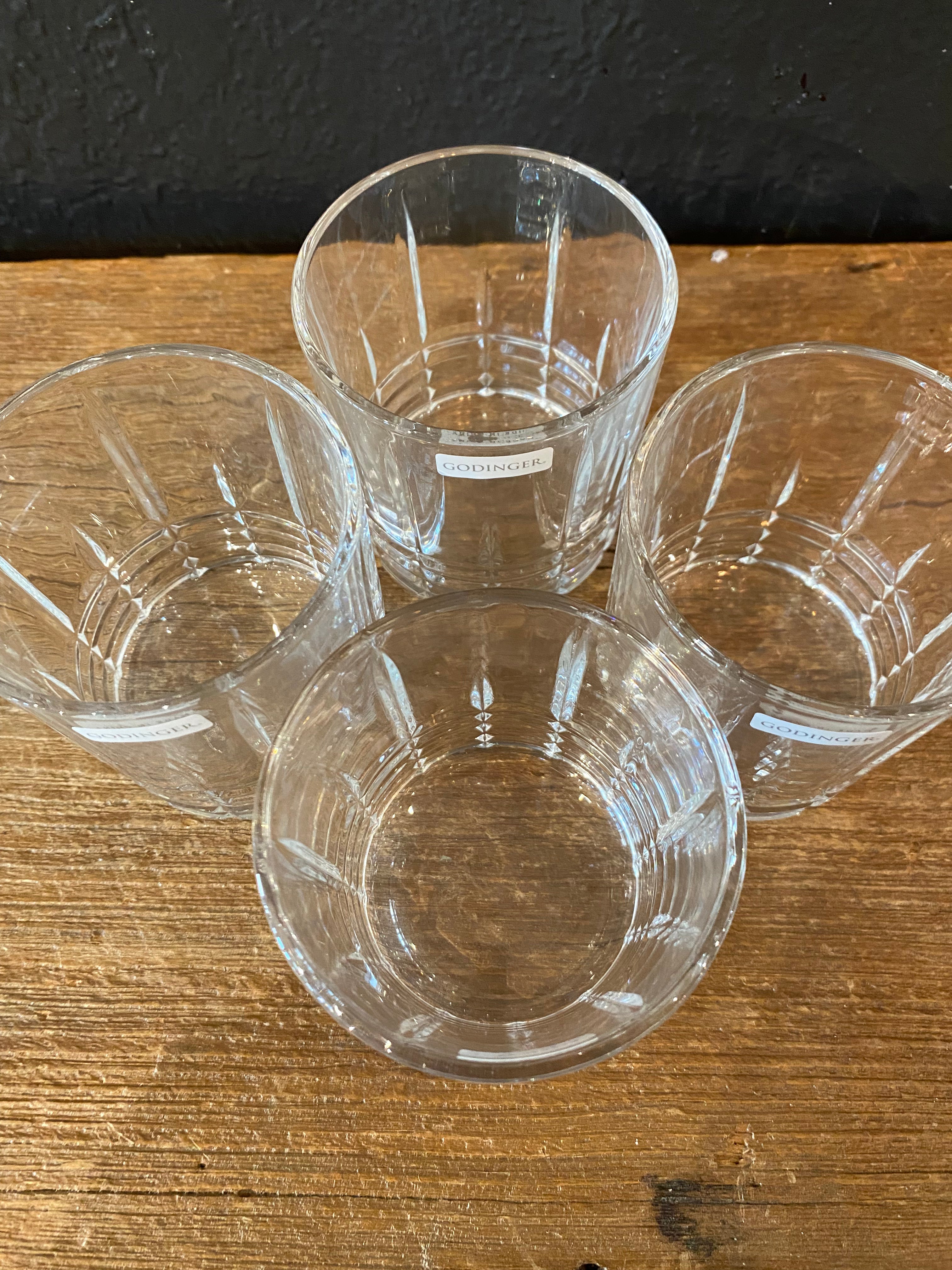 Double Old Fashioned Glasses | Set Of Four