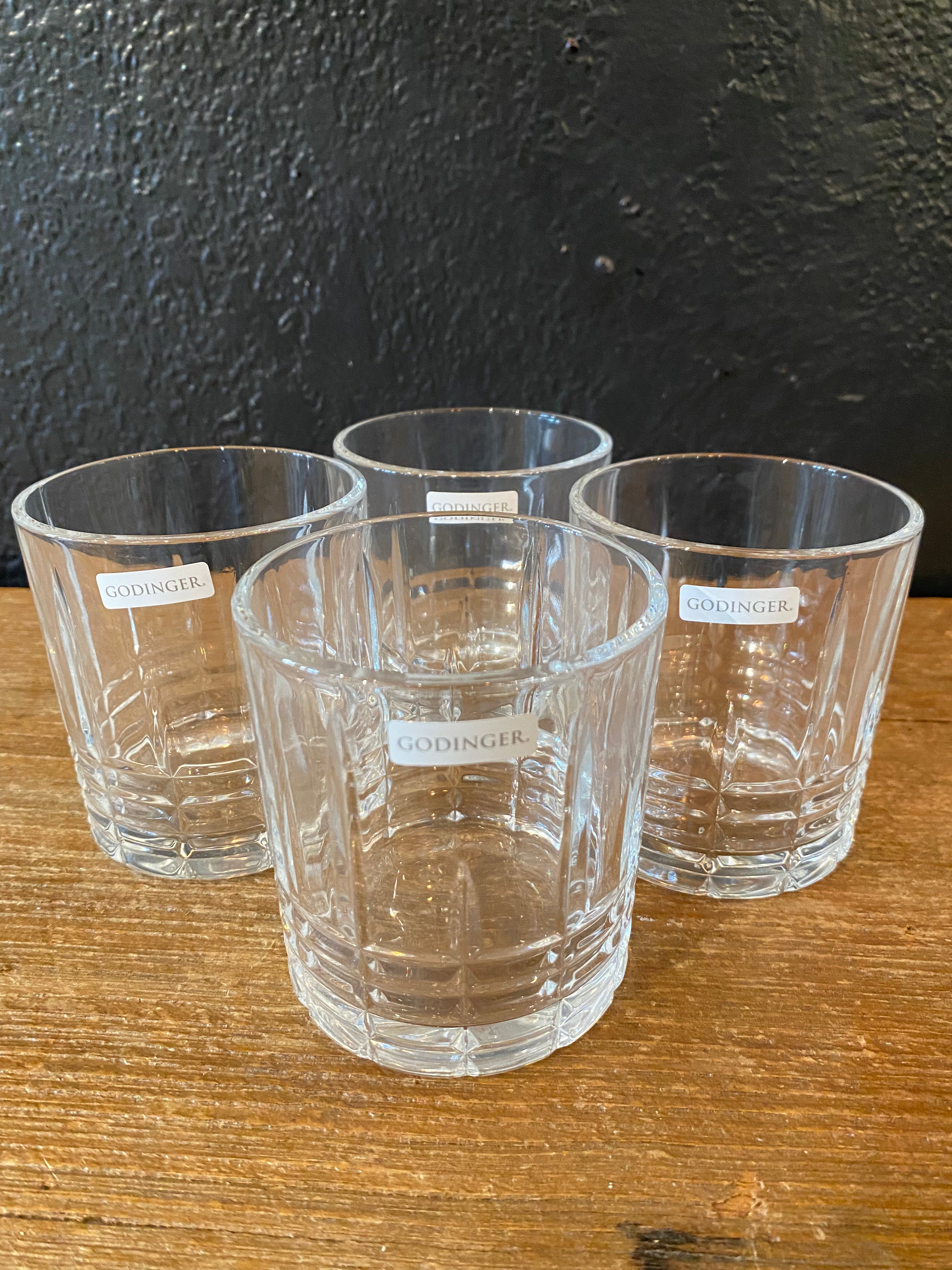 Double Old Fashioned Glasses | Set Of Four