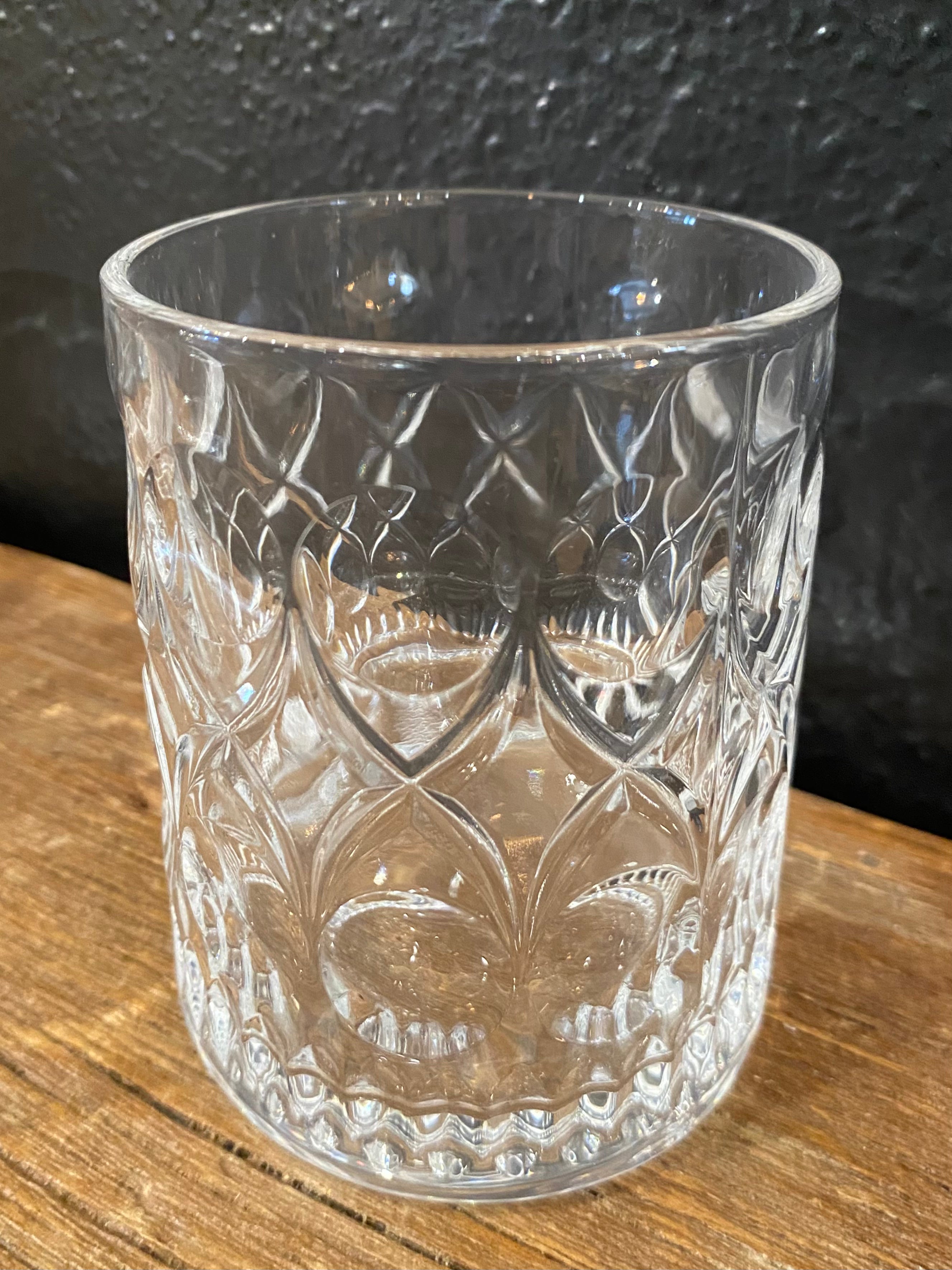 Crystal Cut Rocks Glasses | Set Of Four