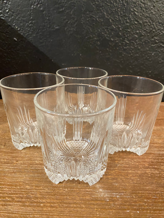 MCM Style Rocks Glasses | Set Of Four