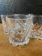 Twirling Whiskey Glasses | Set Of Four
