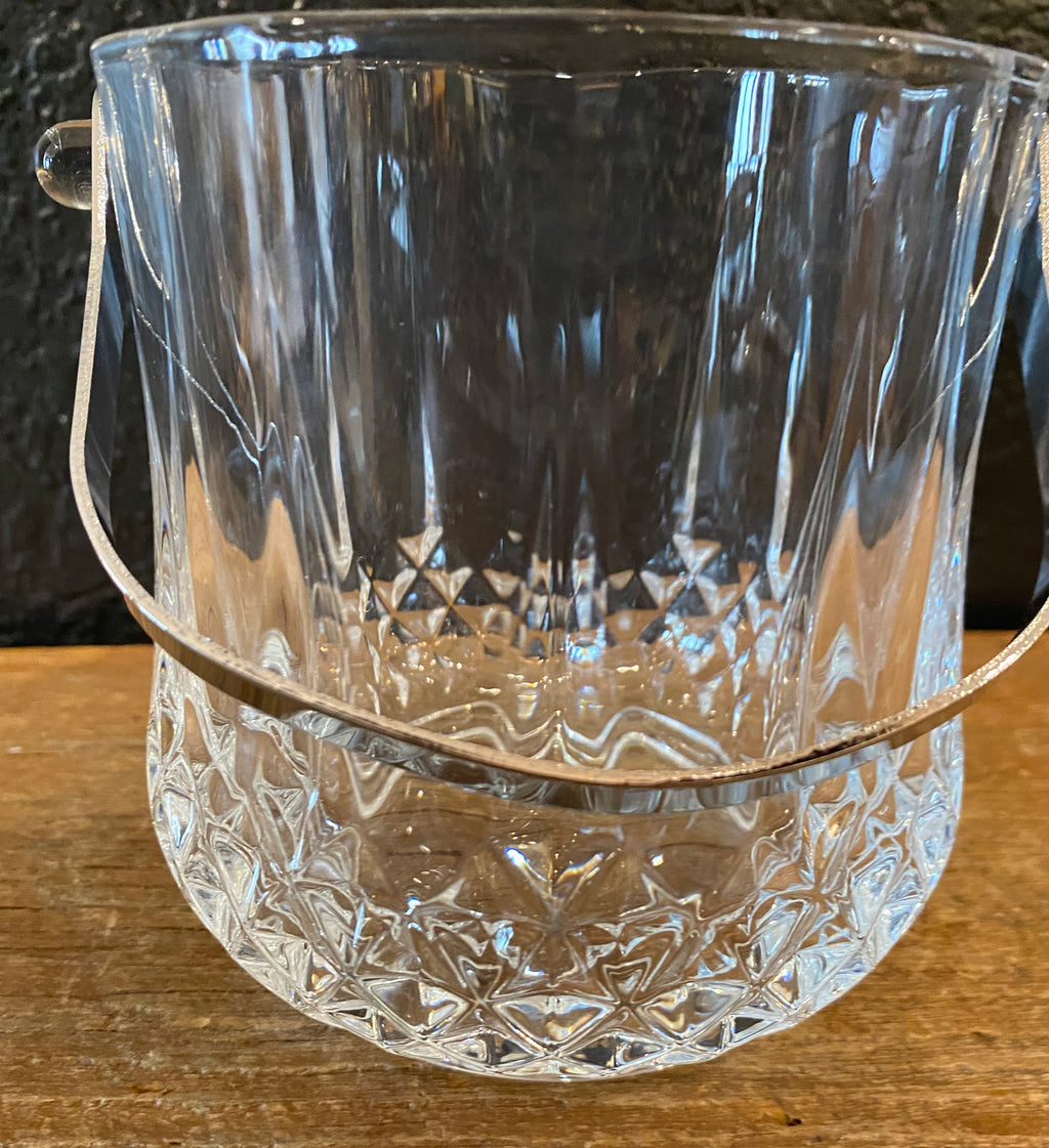 Cut Glass Ice Bucket