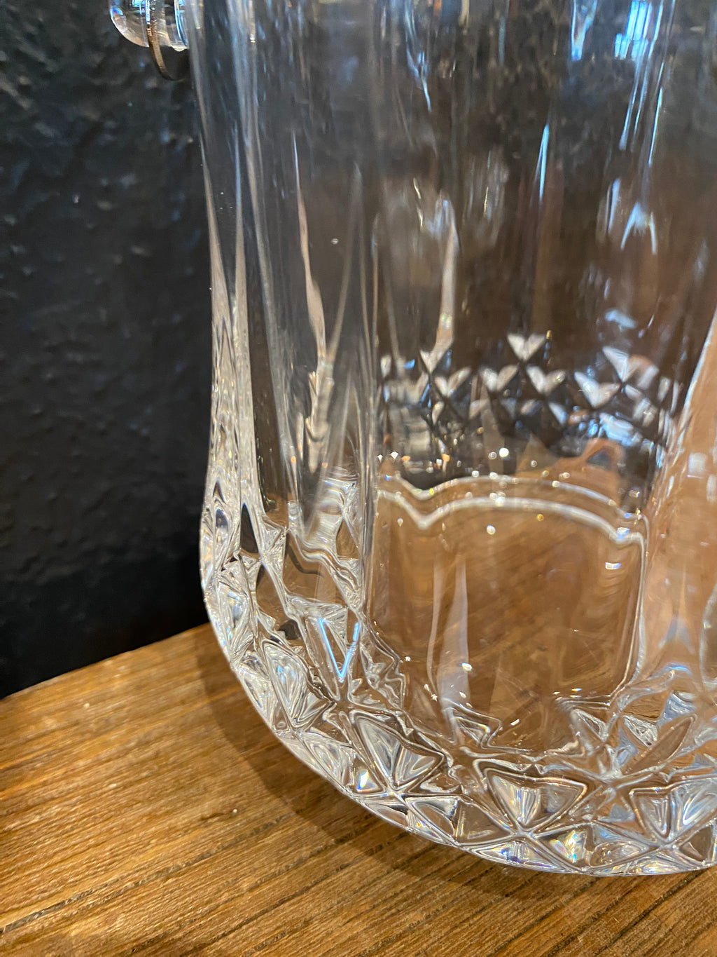Cut Glass Ice Bucket