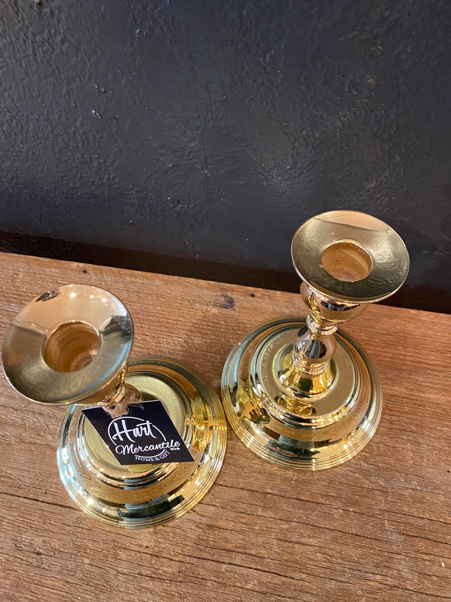Vintage Brass Candlesticks