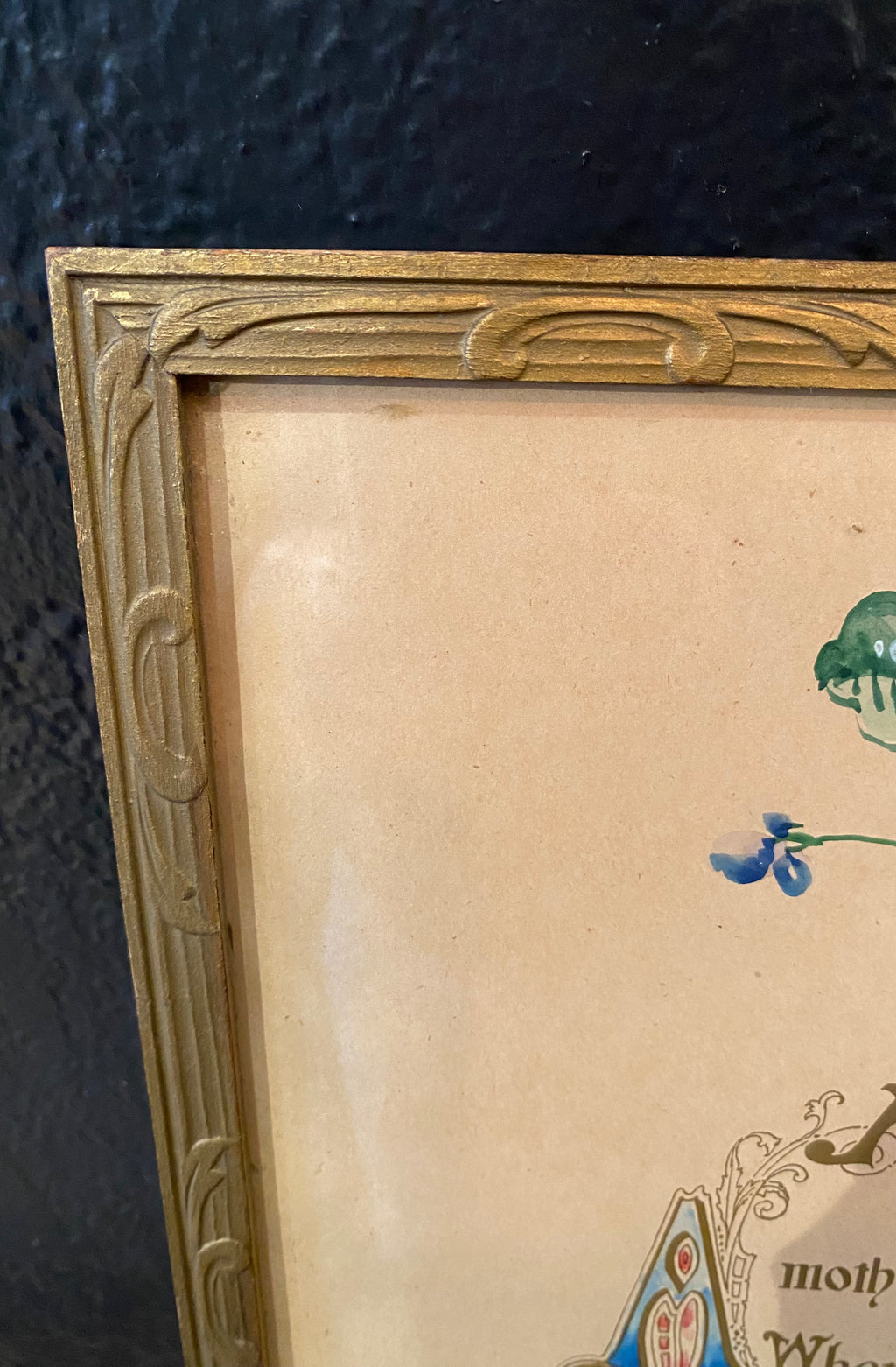 Framed “Mother” Print