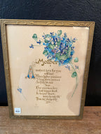 Framed “Mother” Print