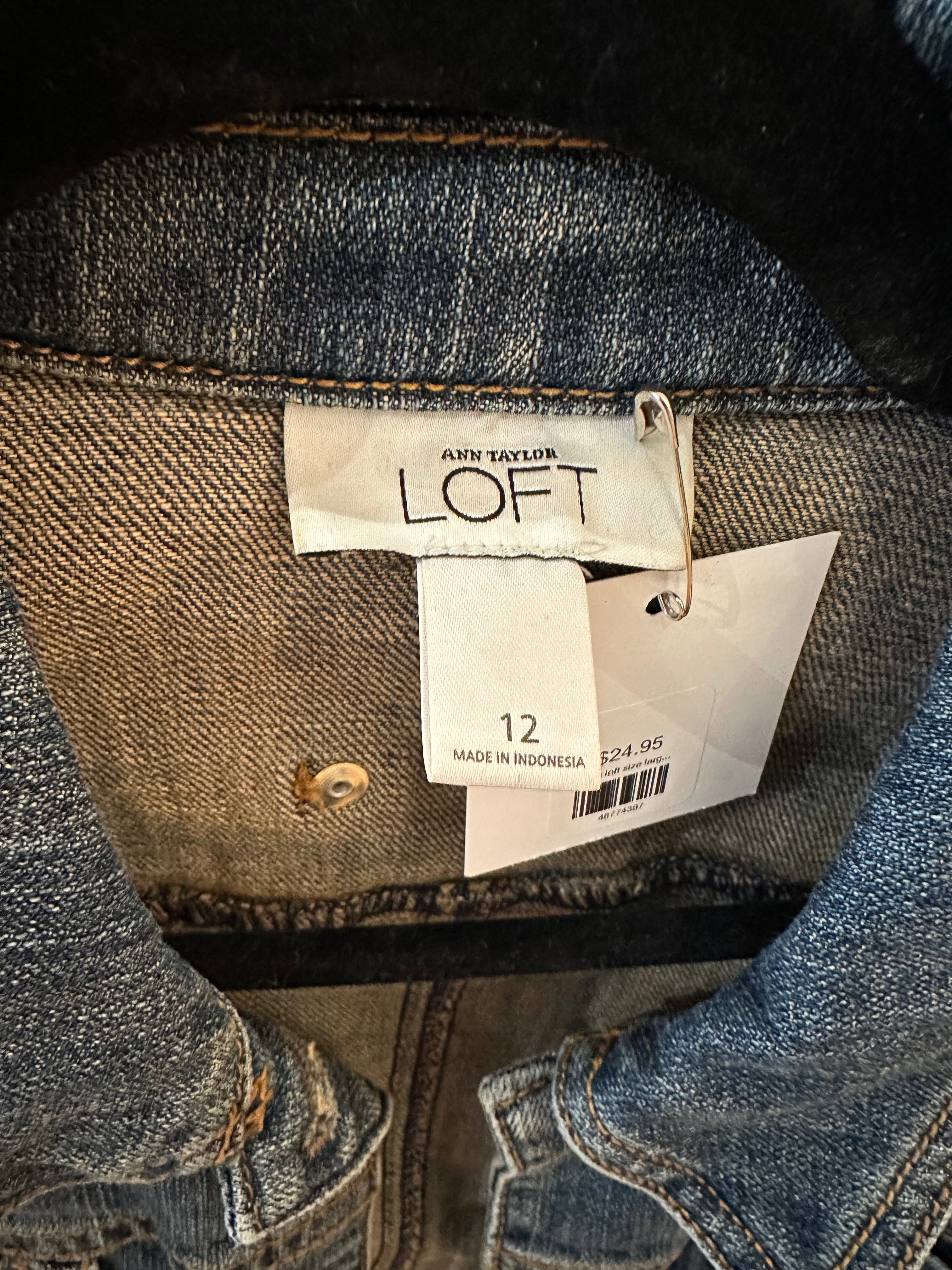 Ann Taylor / The Loft Jean Jacket