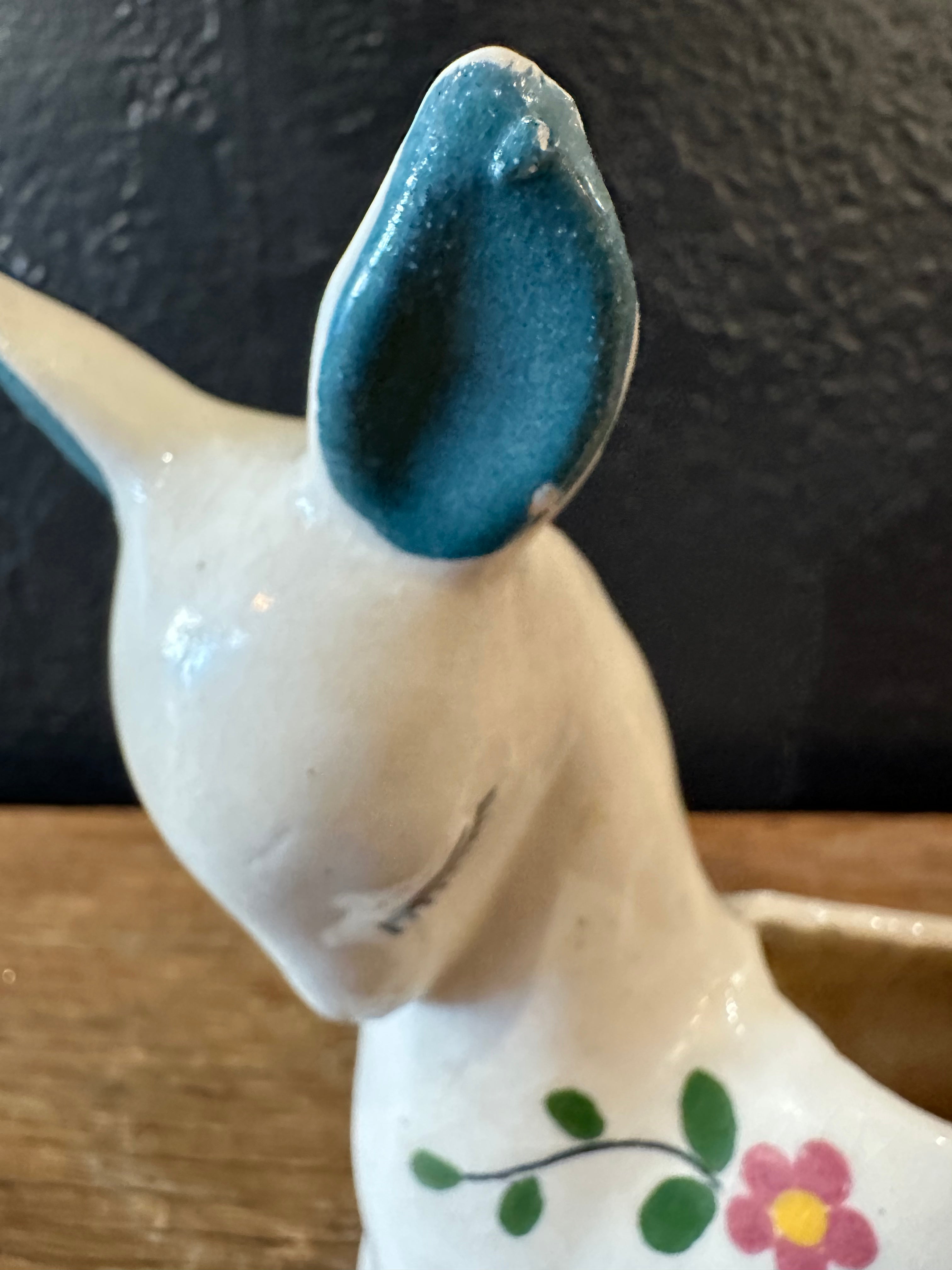 Hand Painted Deer Planter