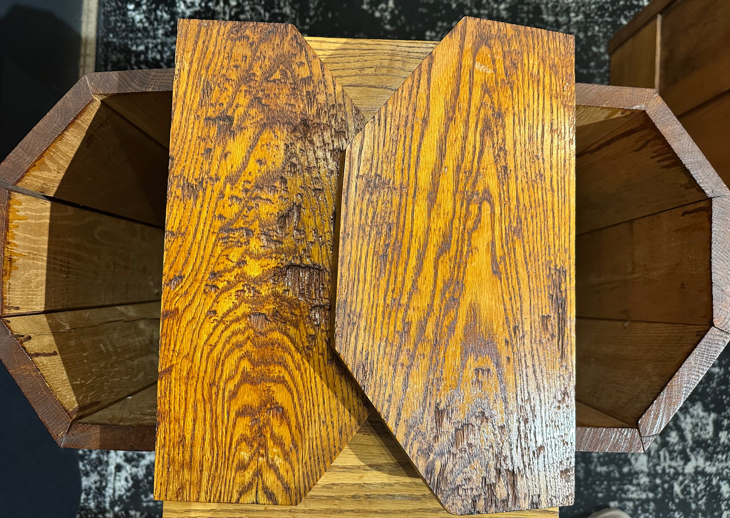 Antique Oak Cabinet
