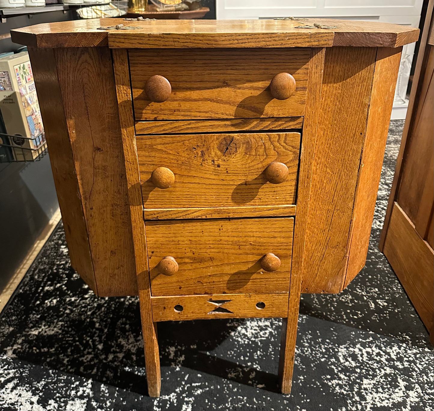 Antique Oak Cabinet