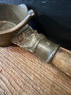 Brass Chinese Silk Iron