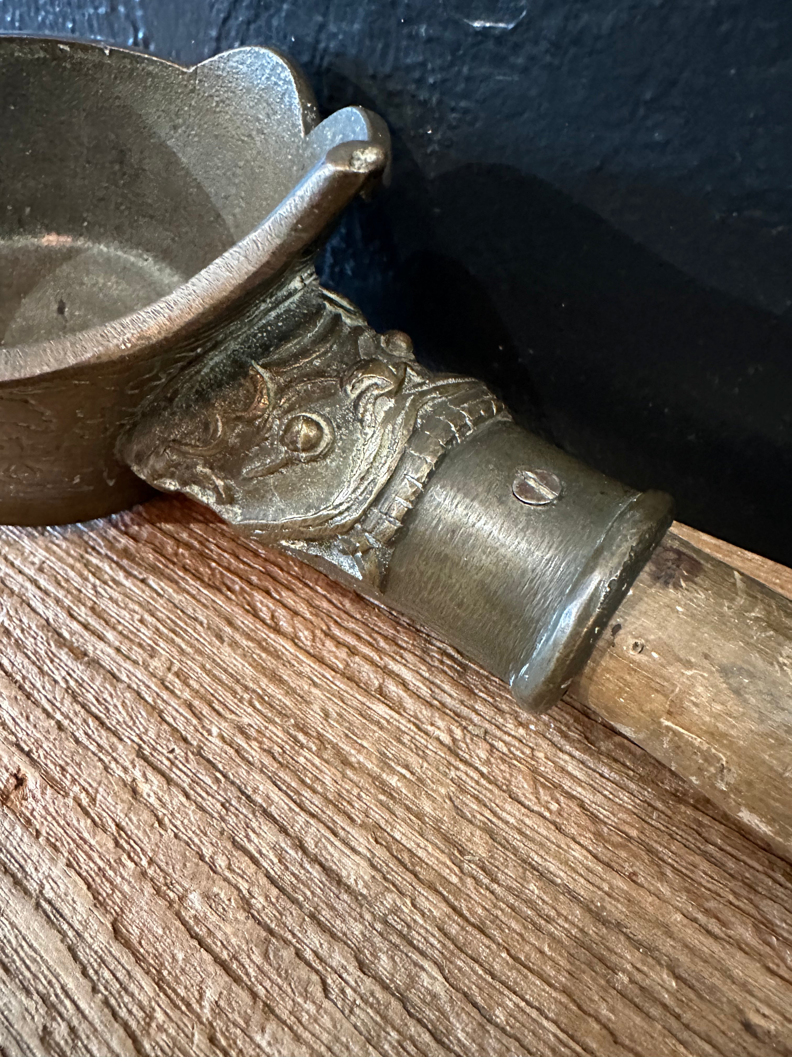 Brass Chinese Silk Iron