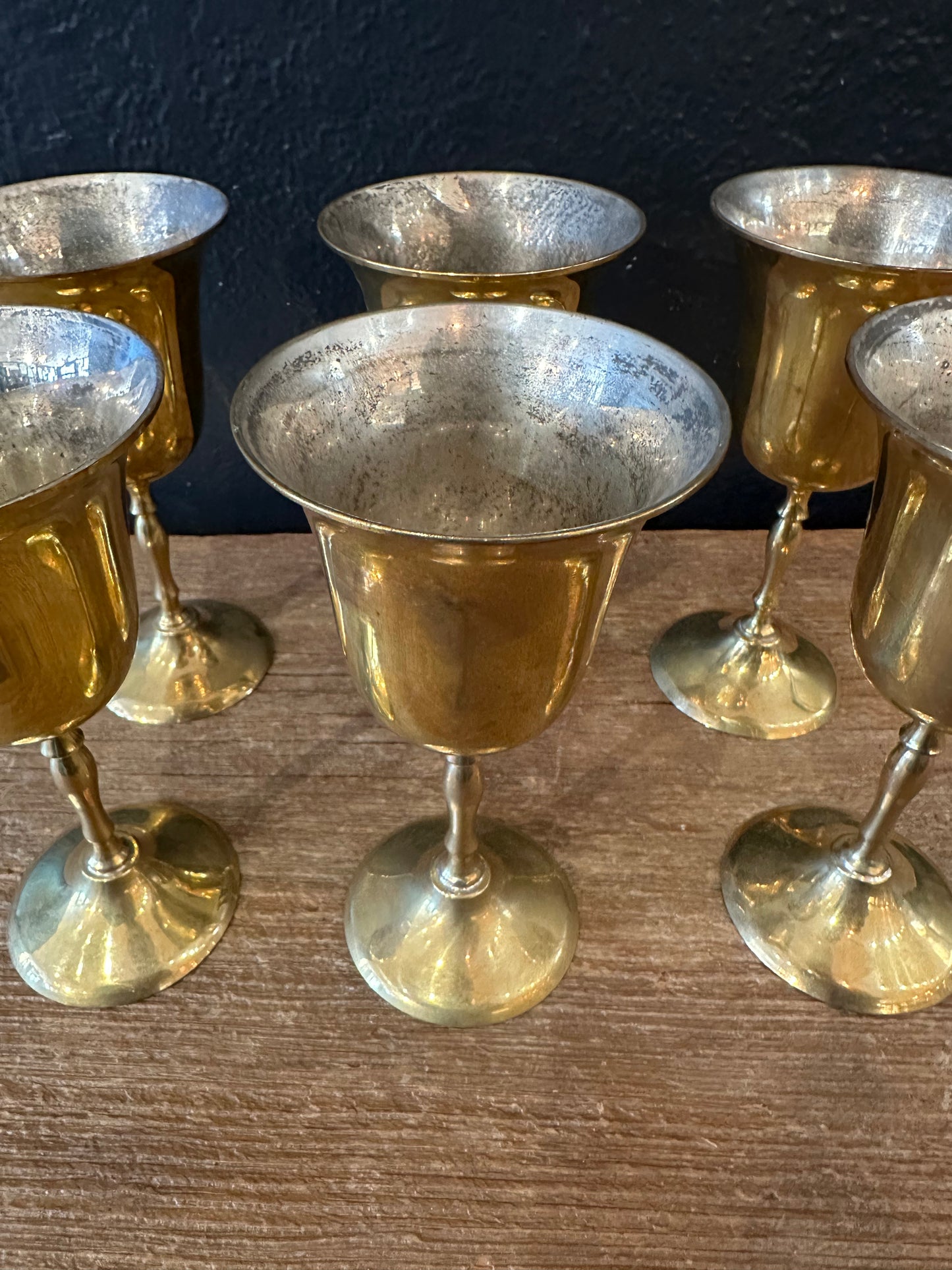 Brass Goblets | Set Of Six